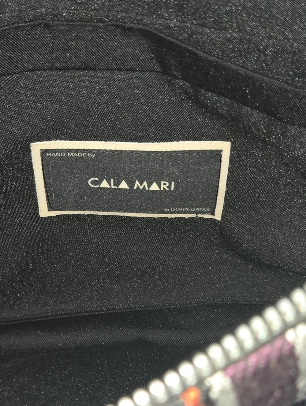 Cala Mari Bling Eyes Zipper Bag